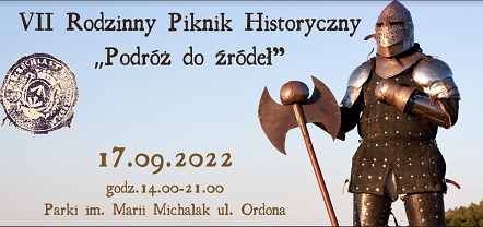 plakat - zaproszenie na piknik historyczny