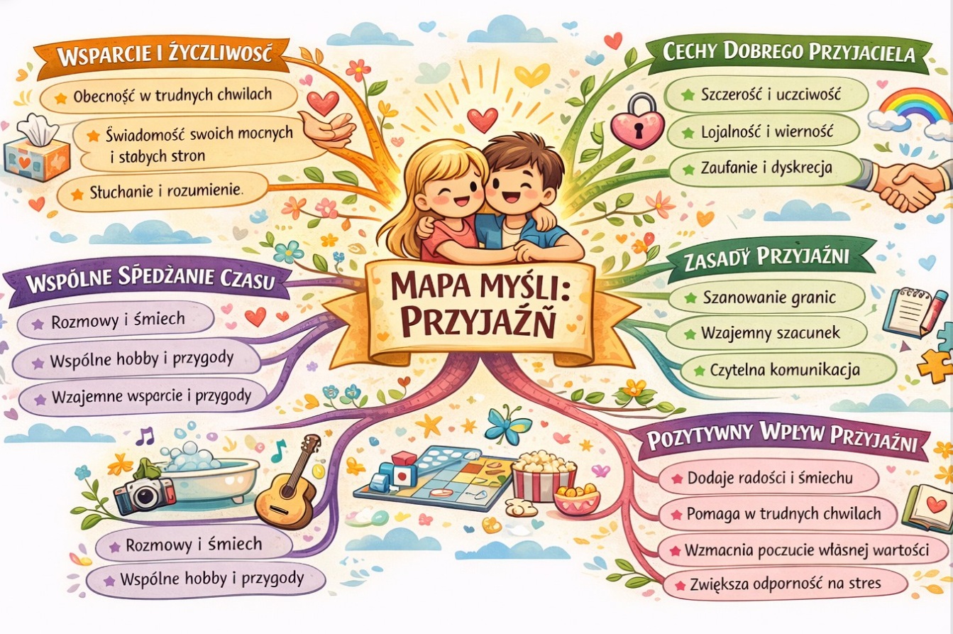 Mapa myśli_PRZYJAŹŃ_