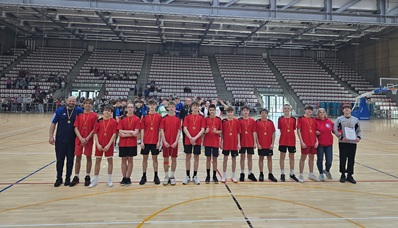 Mistrzostwa Powiatu Grodziskiego w piłce ręcznej chłopców_reprezentacja szkoły