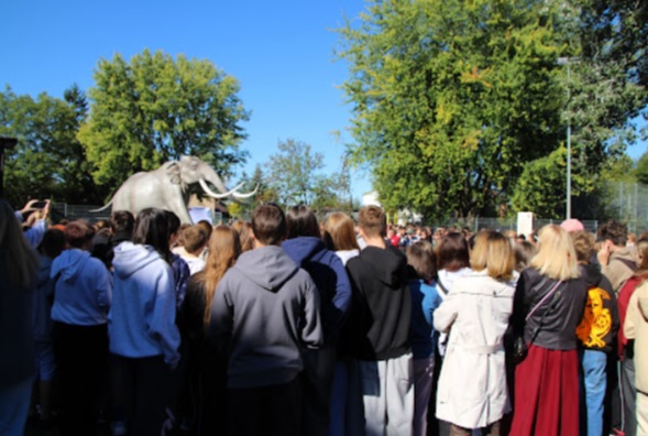 Odsłonięcie figury słonia leśnego_24.09.