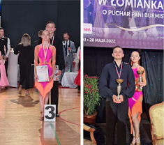 Dominika&Marcel_nagrodzeni w konkursach tanecznych