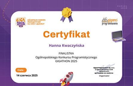Hania_Kwaczyńska_dyplom_konkurs_Giganci_Programowania