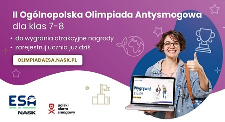 Olimpiada antysmogowa 2023 - baner reklamowy