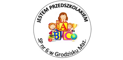 Logo przedszkolaków -dzieci na klockach
