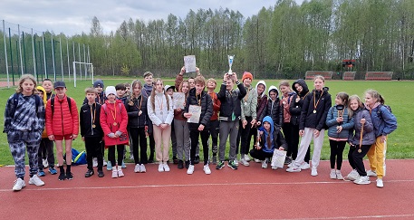 Reprezentacja SP6 w 3-boju i 4-boju lekkoatletycznym