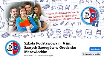 fb_SP6 Grodzisk Mazowiecki_zdjęcie profilowe szóstki na FB
