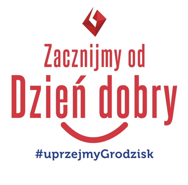 logografika społecznej akcji ZACZNIJMY OD DZIEŃ DOBRY