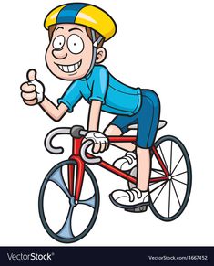 rowerzysta w stroju sportowym i w kasku