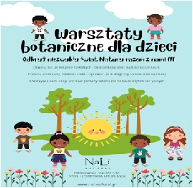 warsztaty botaniczne  - folder informacyjny