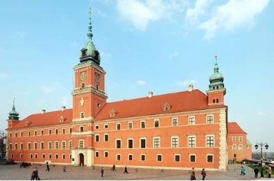 zdjęcie przedstawia Zamek Królewski w Warszawie