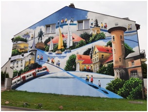mural - atrakcje Grodziska Mazowieckiego